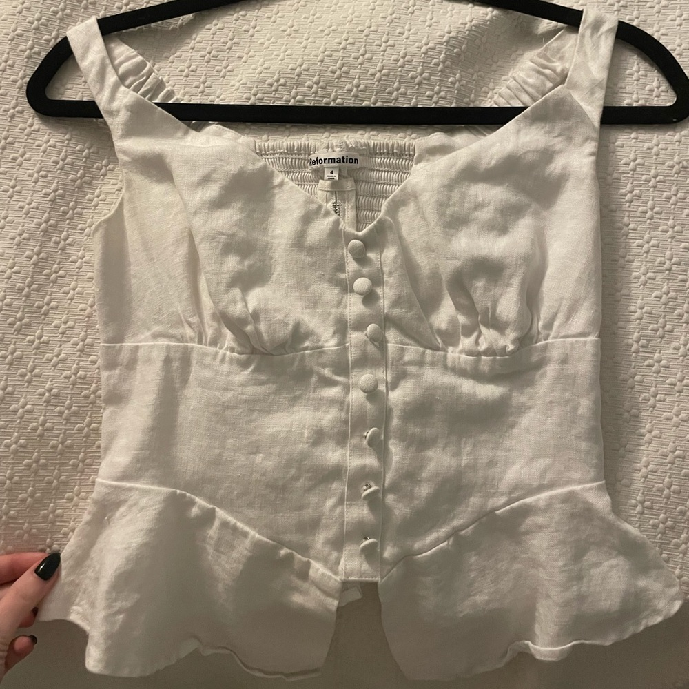 Reformation Linen Top (Lilly Linen Top)